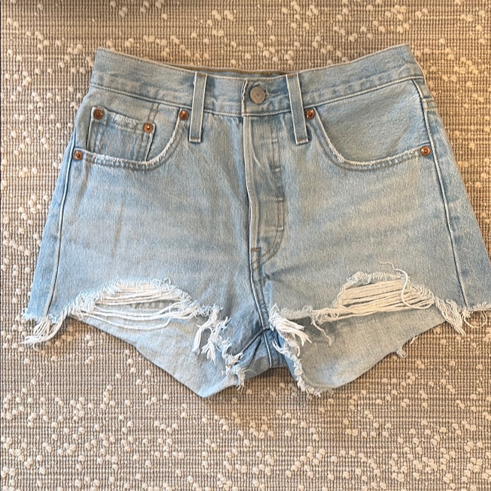 Levi's 501 Premium High-Waisted Jean Shorts